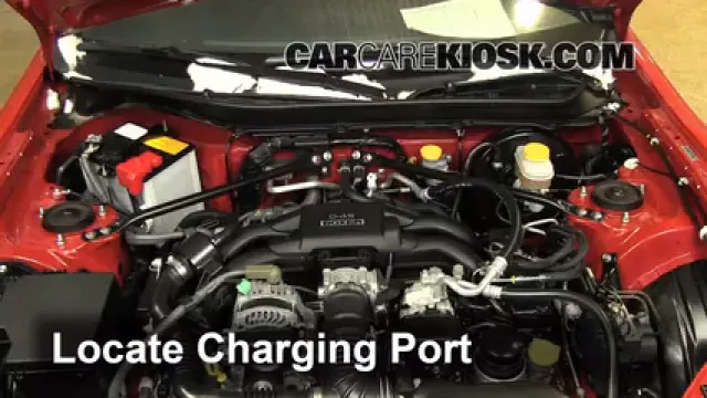 2013 Scion FR-S 2.0L 4 Cyl. Air Conditioner Recharge Freon